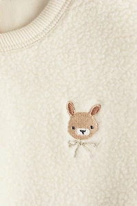 2-Piece Teddy Fleece and Jersey Set