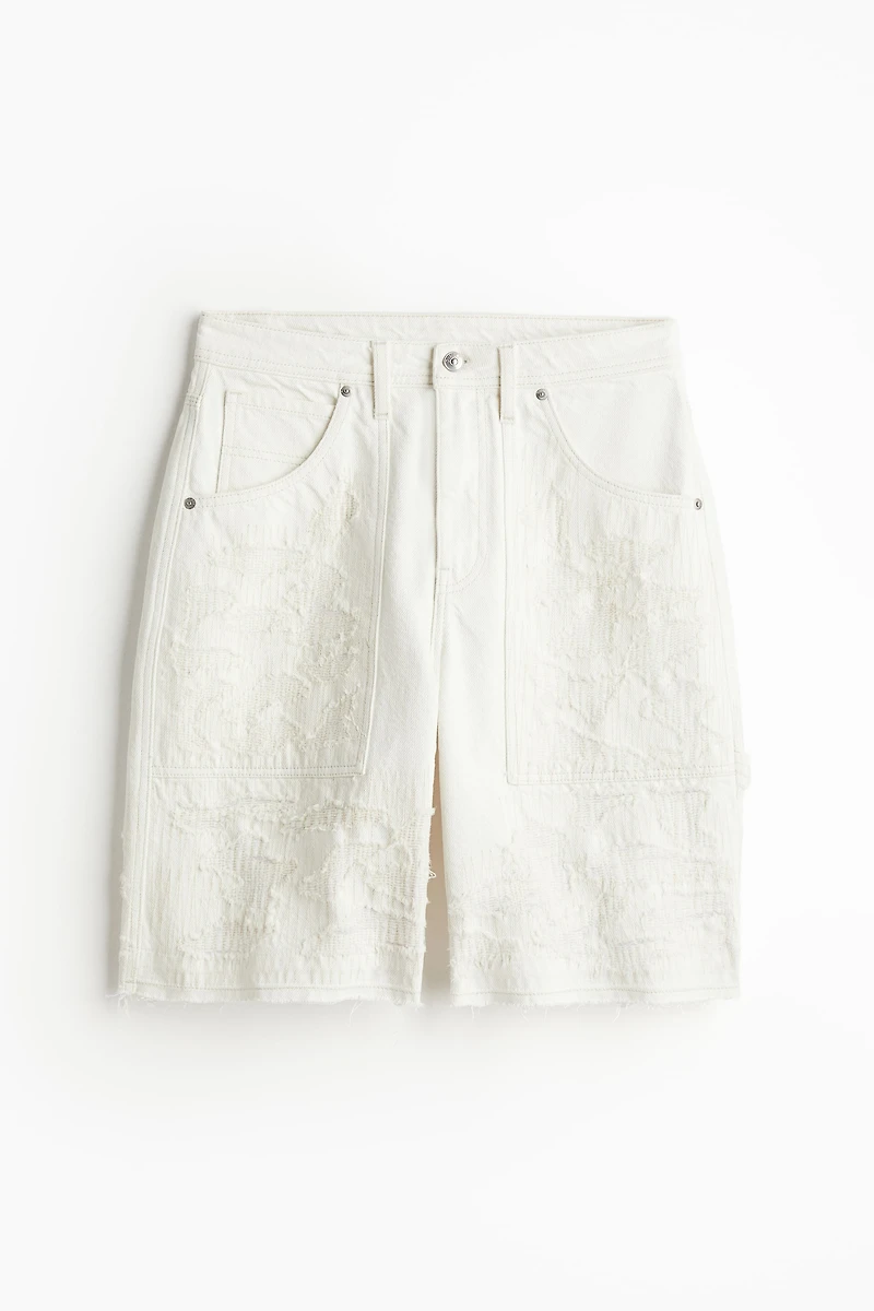 Short Bermuda Coupe Classique en denim