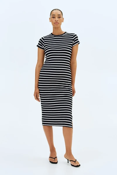 MAMA Ribbed T-Shirt Dress