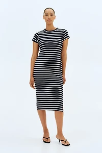 MAMA Ribbed T-Shirt Dress