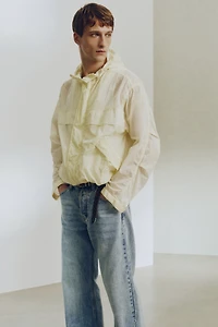 Jean détendu à jambes semi évasées