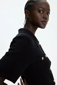 Cardigan with Collar
