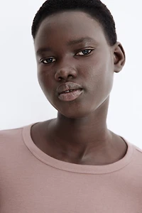 Haut à manches longues en jersey