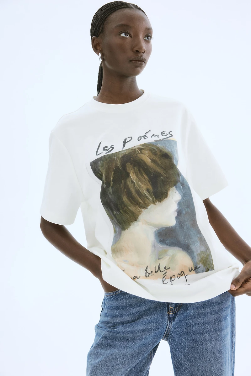 Oversized Printed T-Shirt