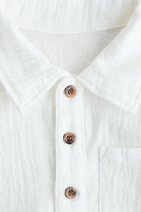 Chemise en mousseline de coton