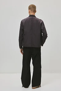 Regular-Fit Nylon Overshirt