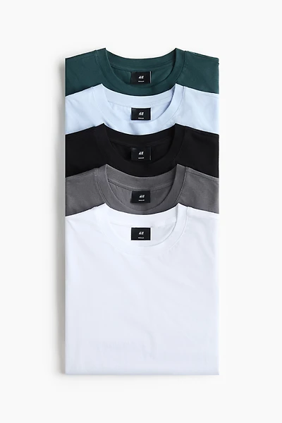 5-pack Regular Fit T-shirts