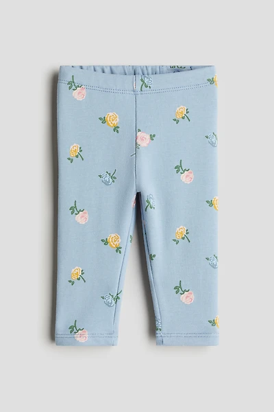Cotton Jersey Leggings