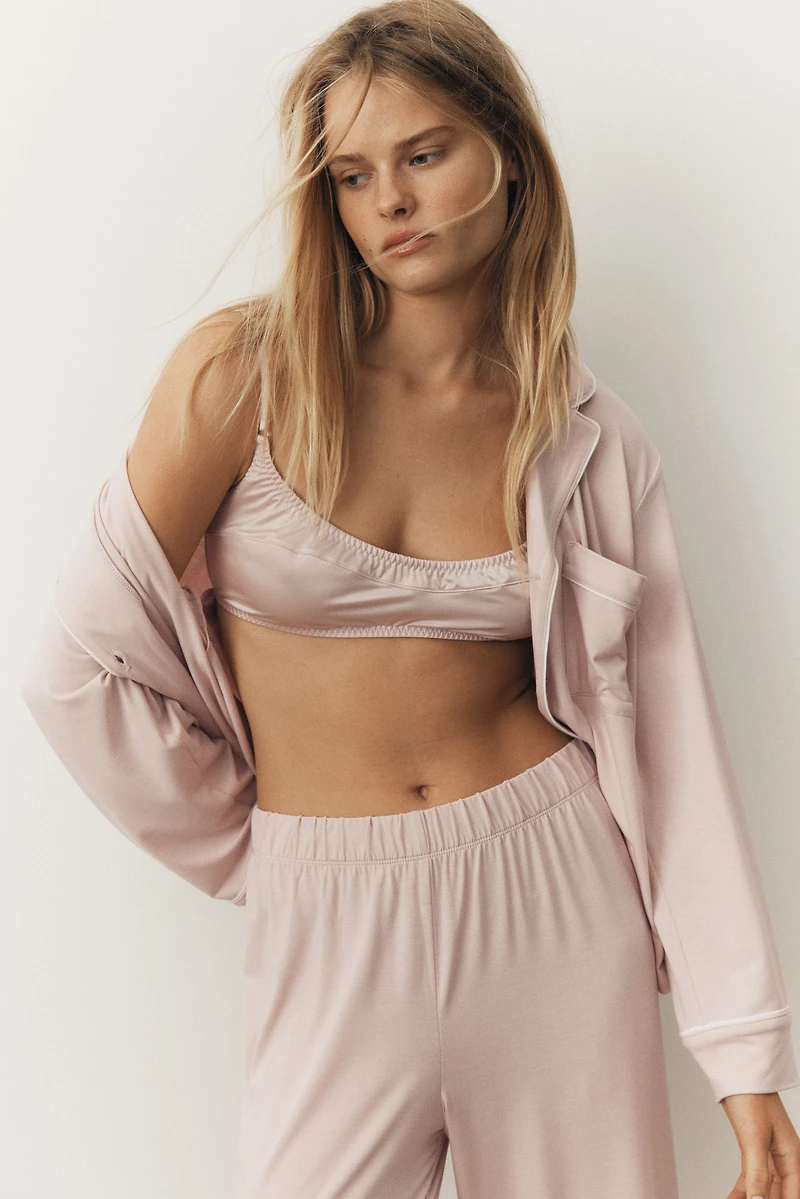 Viscose-Blend Pajamas