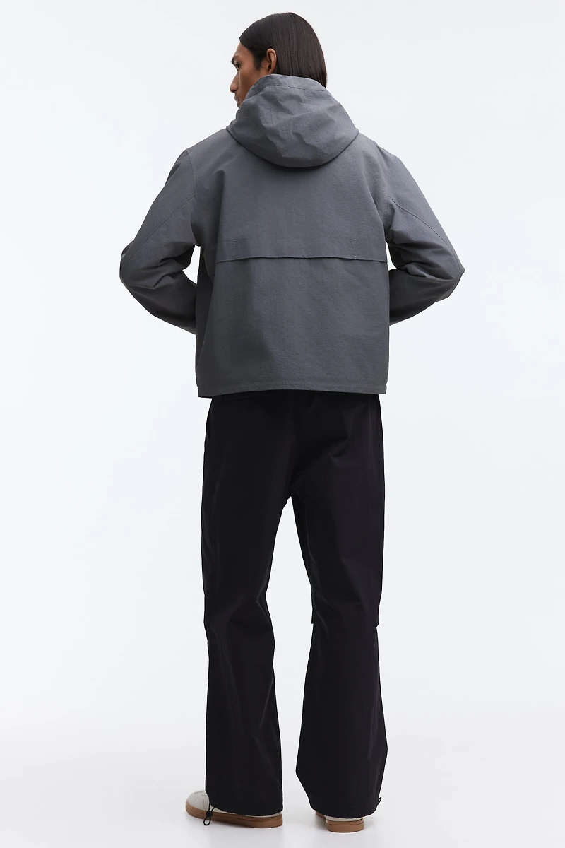 Water-Repellent Nylon Windbreaker