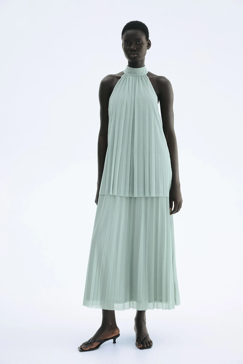 Pleated Dress