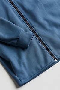 Veste à capuchon glissière