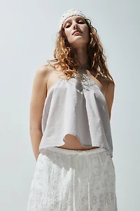 Haut dos nu en coton