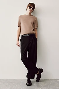 Slim Fit Woven T-shirt