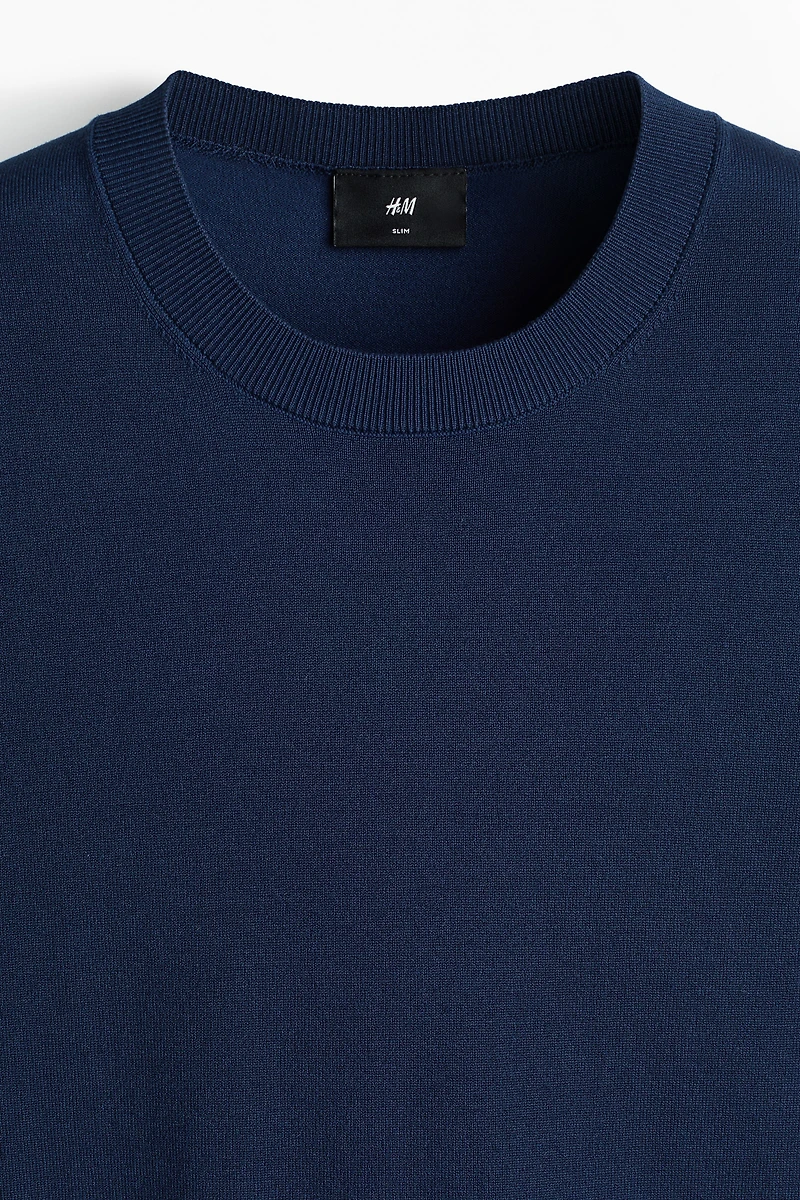 T-shirt près du corps en tricot