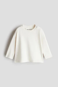 T-shirt à manches longues en coton pima