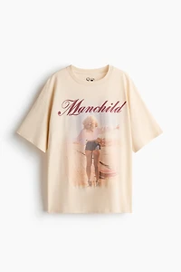 T-shirt ample imprimé