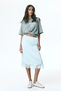 Oversized T-Shirt with Printed Motif