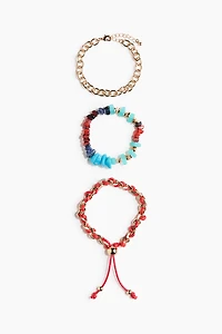 3-Pack Bracelets