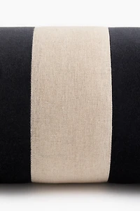 Linen-Blend Bolster