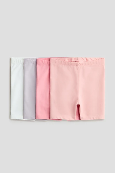 4-Pack Cotton Bike Shorts
