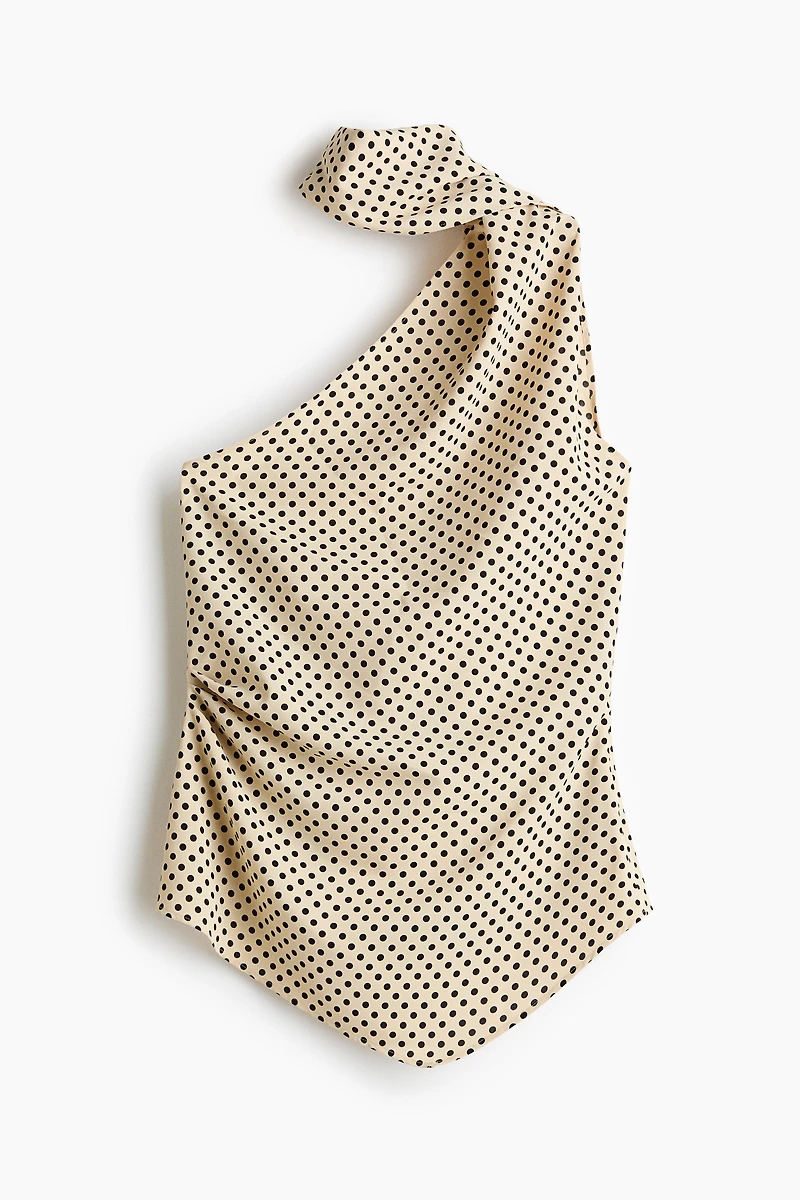 Top with Scarf Collar