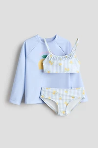 Two-Piece Swimsuit and Top Set