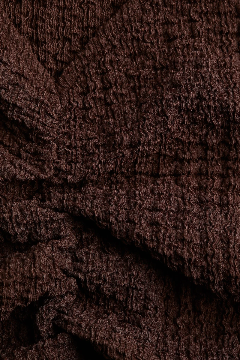 Draped Textured Top