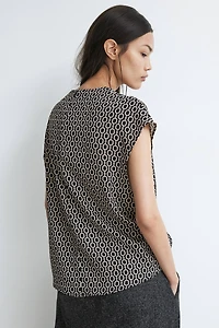 Draped Blouse