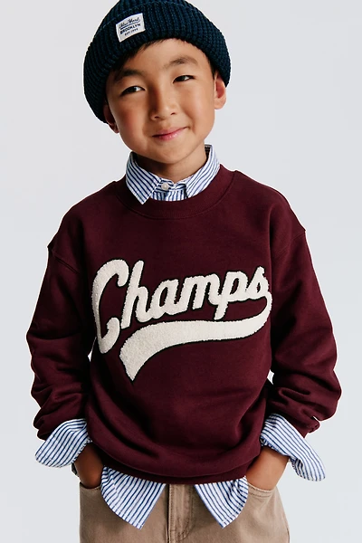 Sweatshirt with Motif