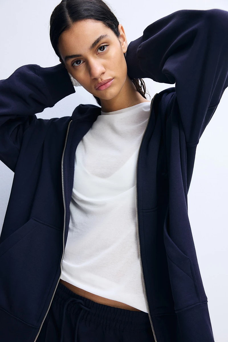 Oversized Hooded Jacket