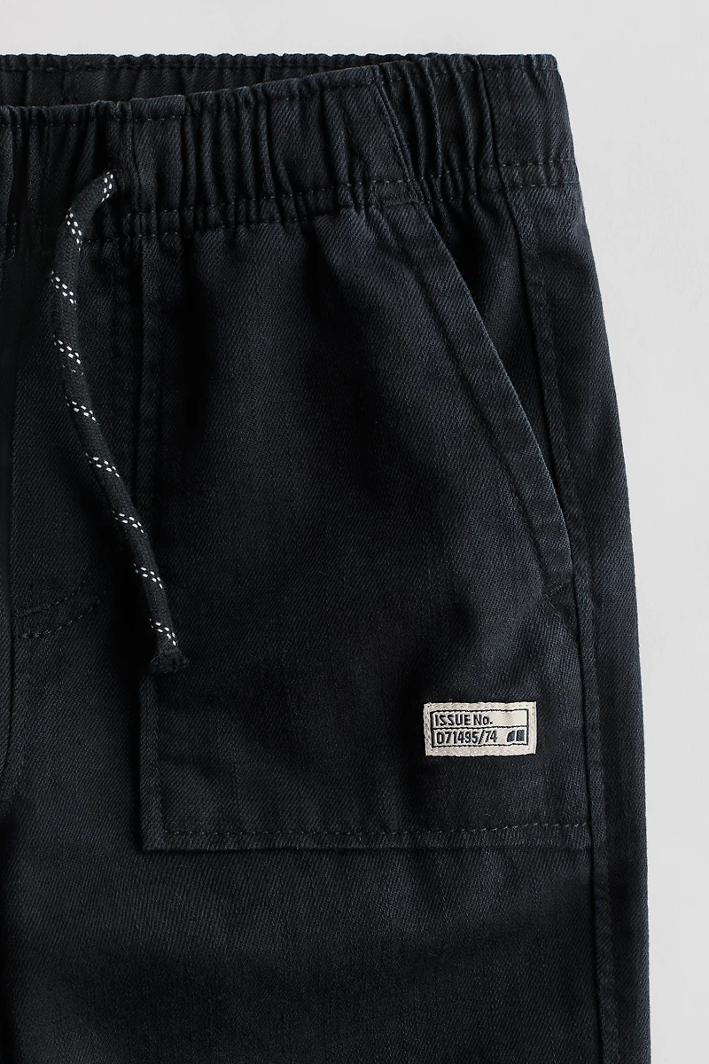 Cotton Twill Joggers