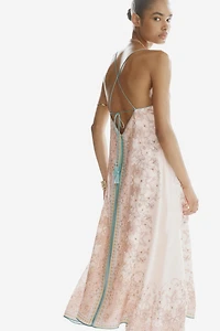 Low-Back A-Line Dress