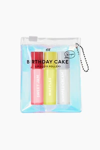 3-pack Lip Glosses