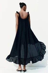 Ruffle-Trimmed Dress