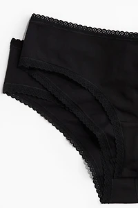 5-pack Cotton Hipster Briefs