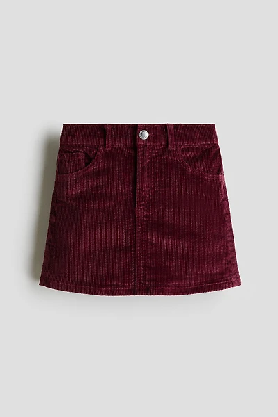 Corduroy Skirt