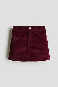 Corduroy Skirt