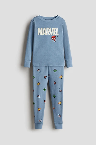 Snug Fit Cotton Jersey Pajamas