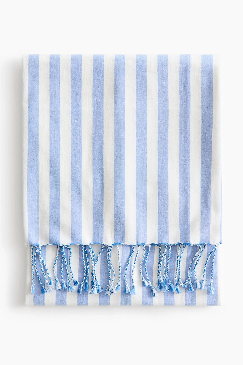 Large Cotton-Weave Beach Towel