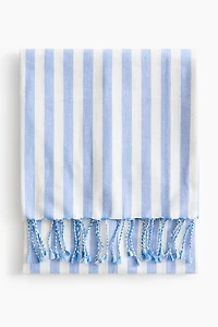 Large Cotton-Weave Beach Towel