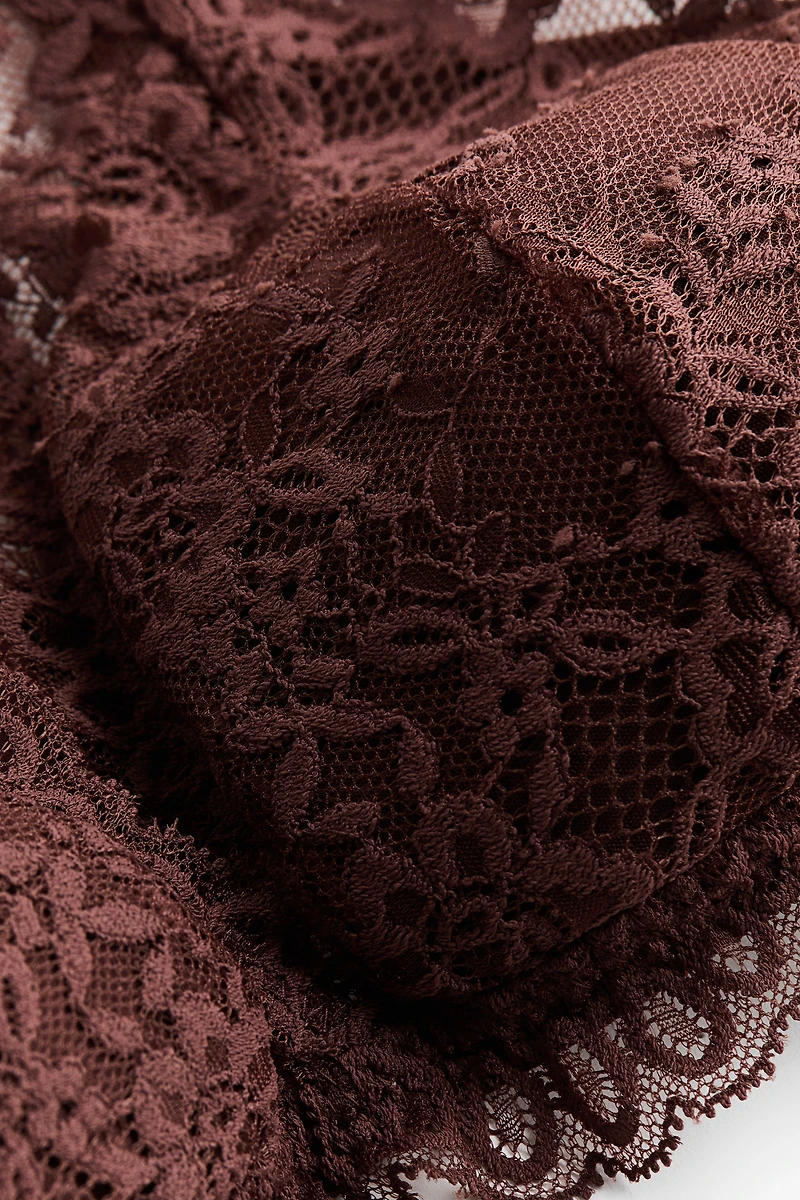 Padded Soft-Cup Lace Bra
