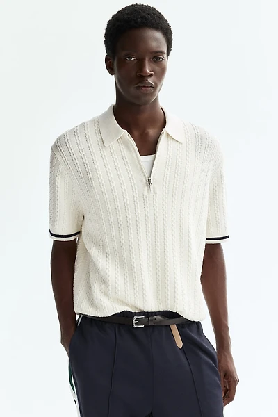 Relaxed Fit Cotton polo shirt