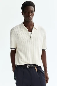 Relaxed Fit Cotton polo shirt