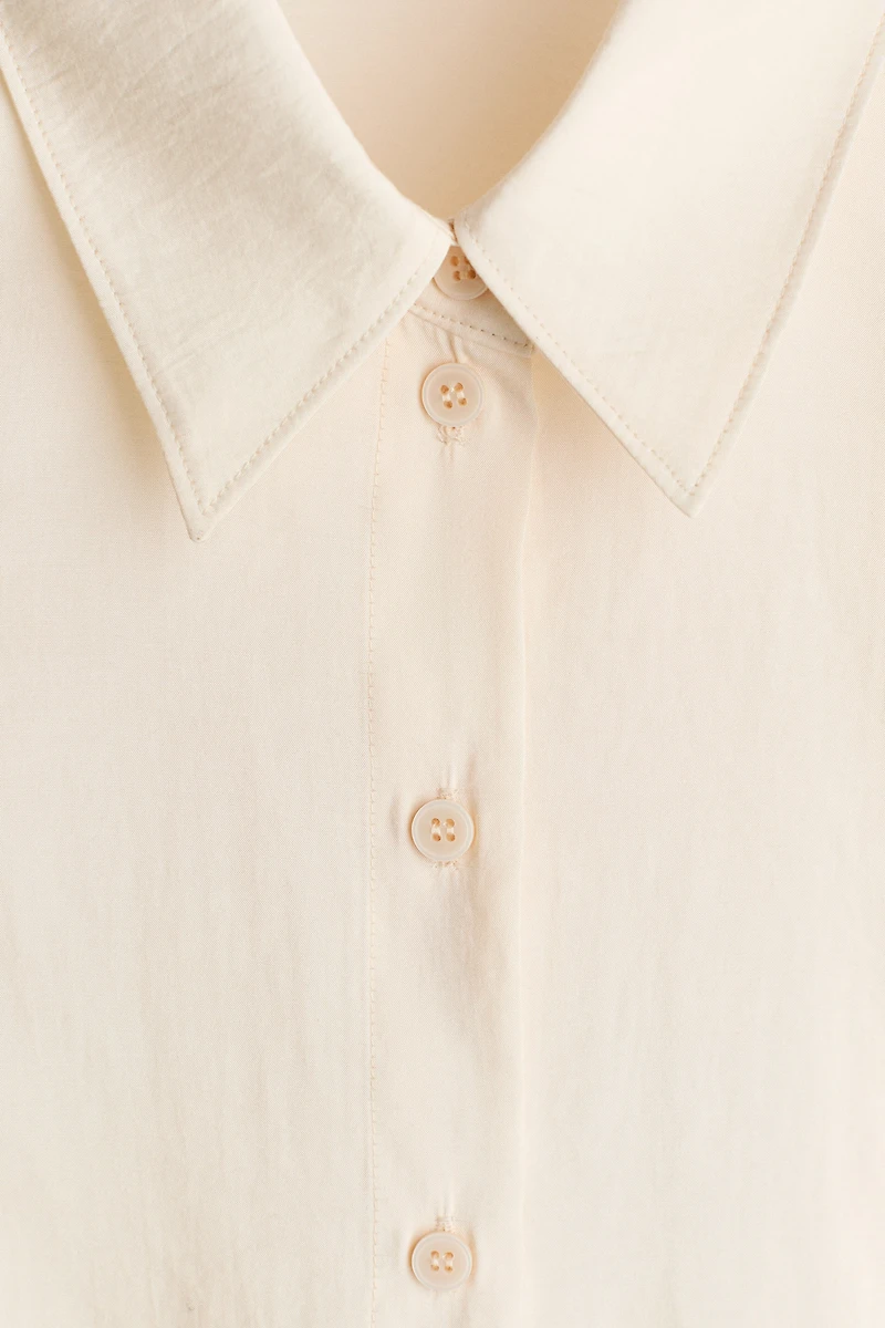 Chemise en modal mélangé