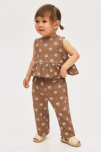 2-Piece Top and Pants Set