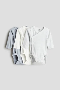 3-pack Wrapover Bodysuits