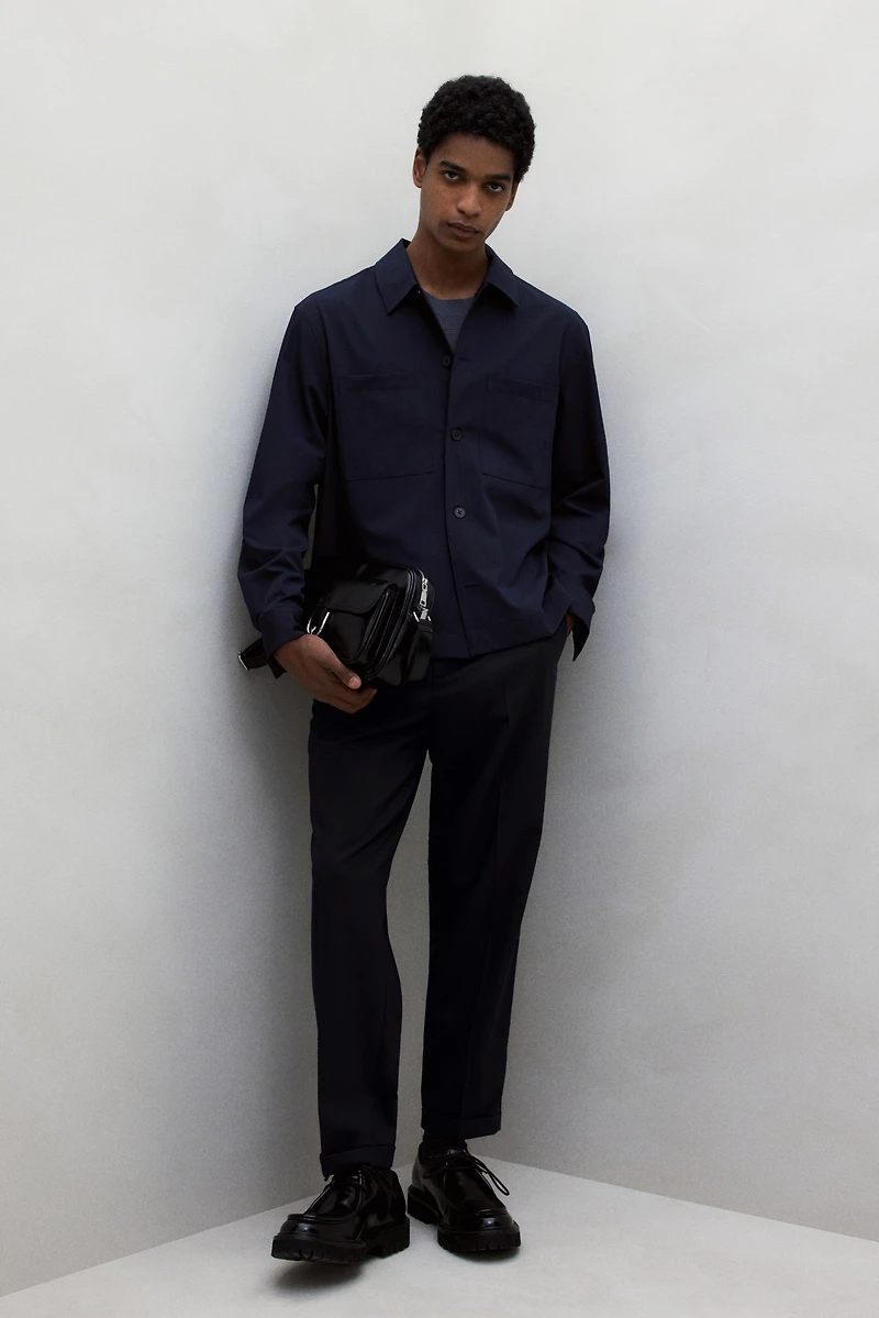 Relaxed Fit Tapered Pants