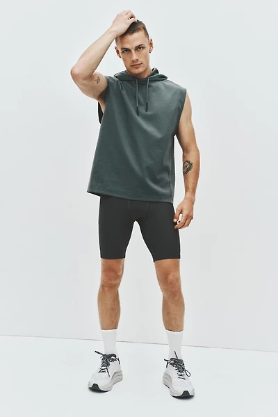 Regular-Fit Sleeveless Sports Hoodie with DryMove™