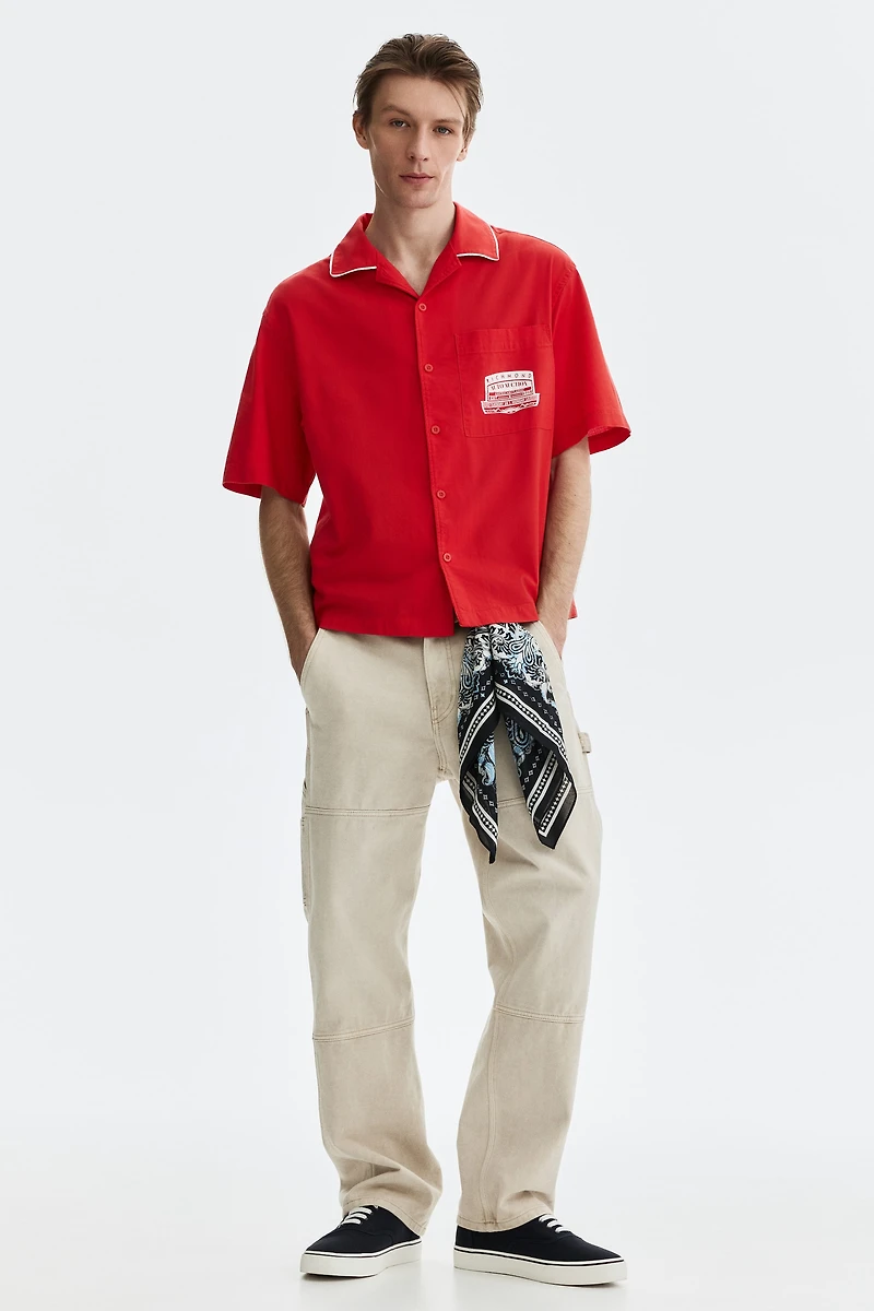 Relaxed-Fit Printed Shirt